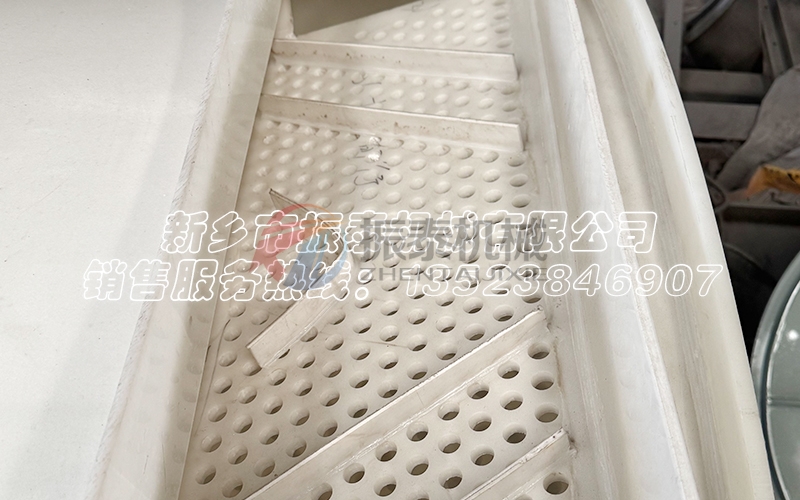 非金属材质风冷式直线振动筛
