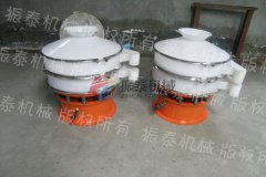 石河子PP塑料振动筛已发货，请唐经理注意查收！